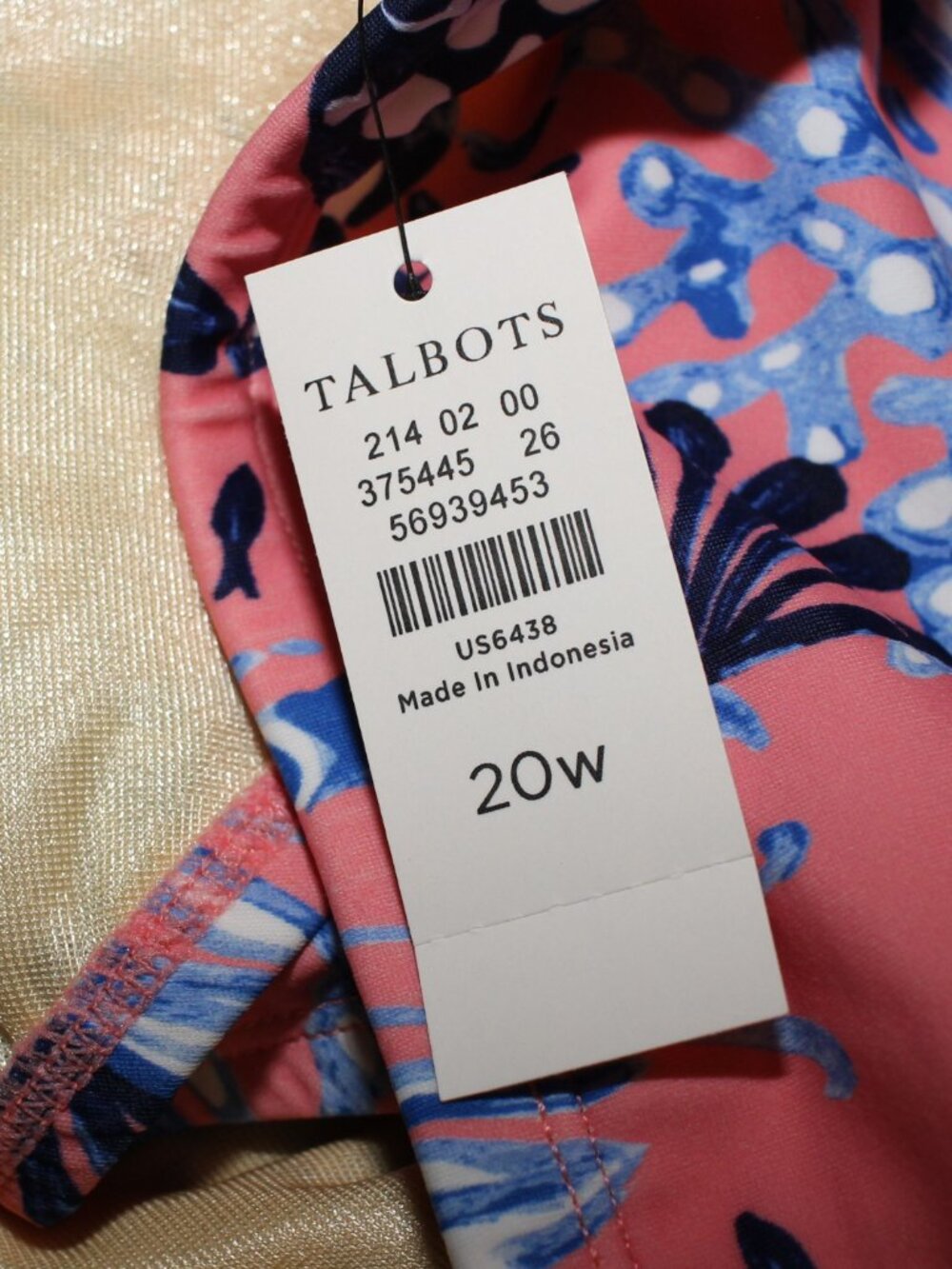 NWT Talbots x MiracleSuit Bikini Bottom Plus Size 20W - Picture 6 of 8